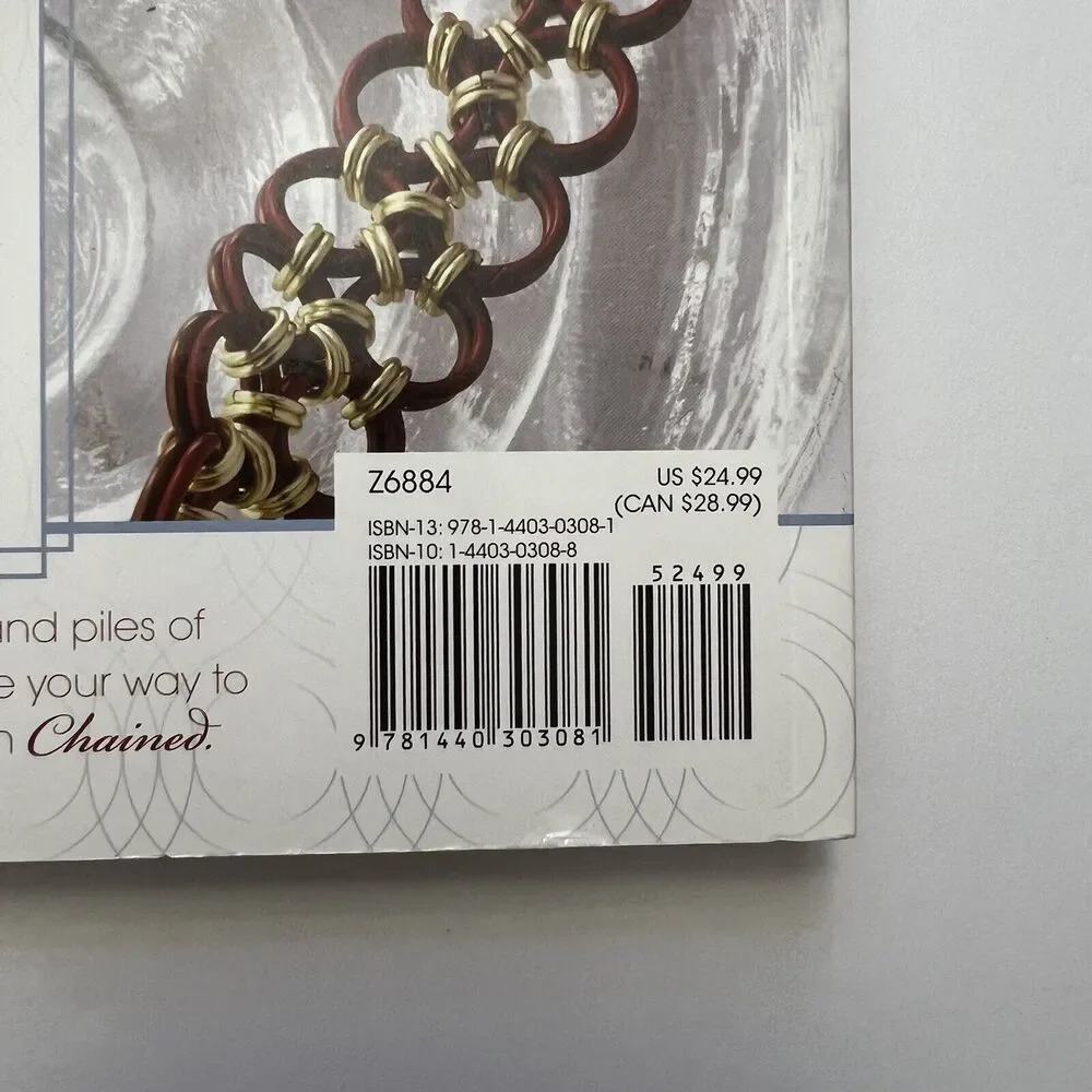 Chained Create Gorgeous Chain Mail Jewelry One Ring at a Time Paperback Book